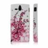 Θήκη Πλαστική με Ροζ Λουλούδια για Sony Xperia U ST25i Θήκη Πλαστική με Ροζ Λουλούδια για Sony Xperia U ST25i